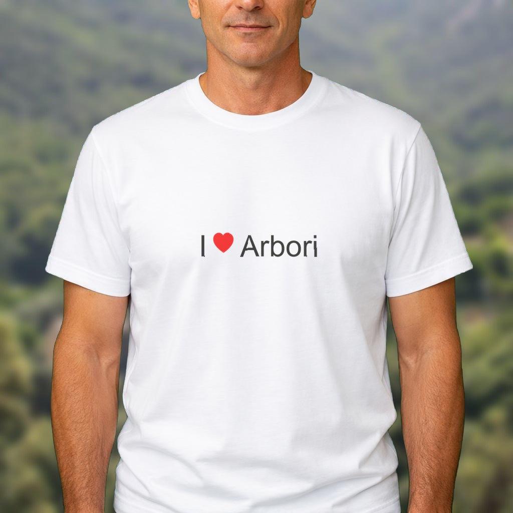 T-shirt I love arbori