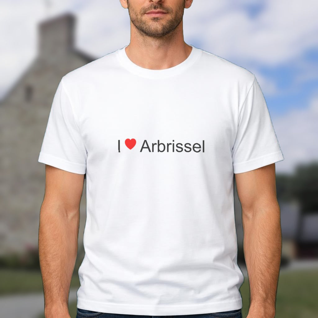 T-shirt I love arbrissel