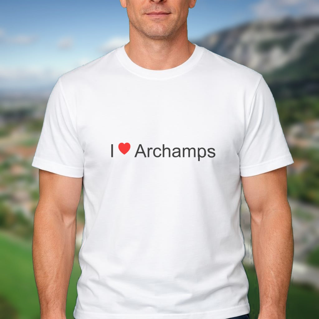 T-shirt I love archamps