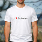 T-shirt I love archettes