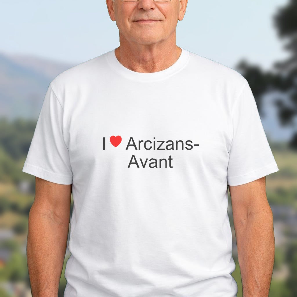 T-shirt I love arcizans-avant