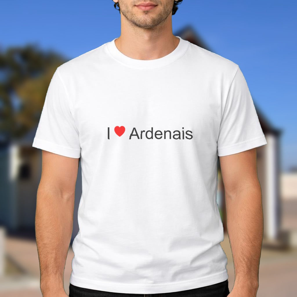 T-shirt I love ardenais