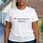 T-shirt I love ardenay-sur-mérize