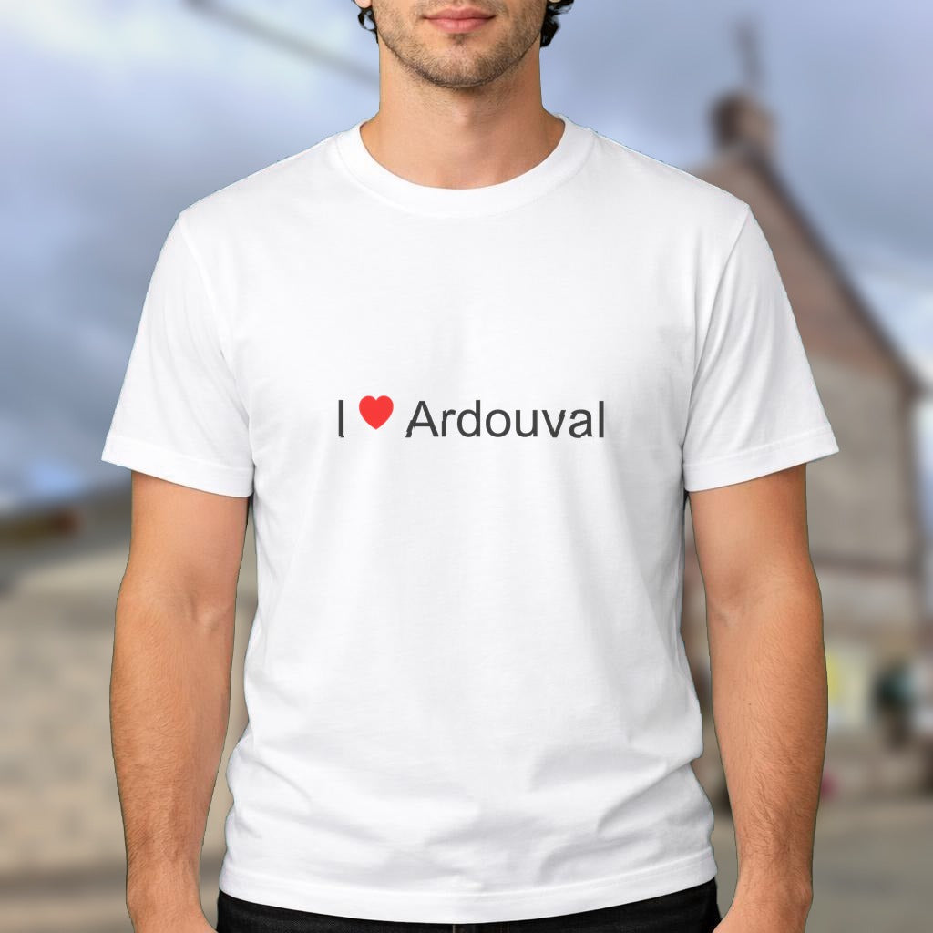 T-shirt I love ardouval