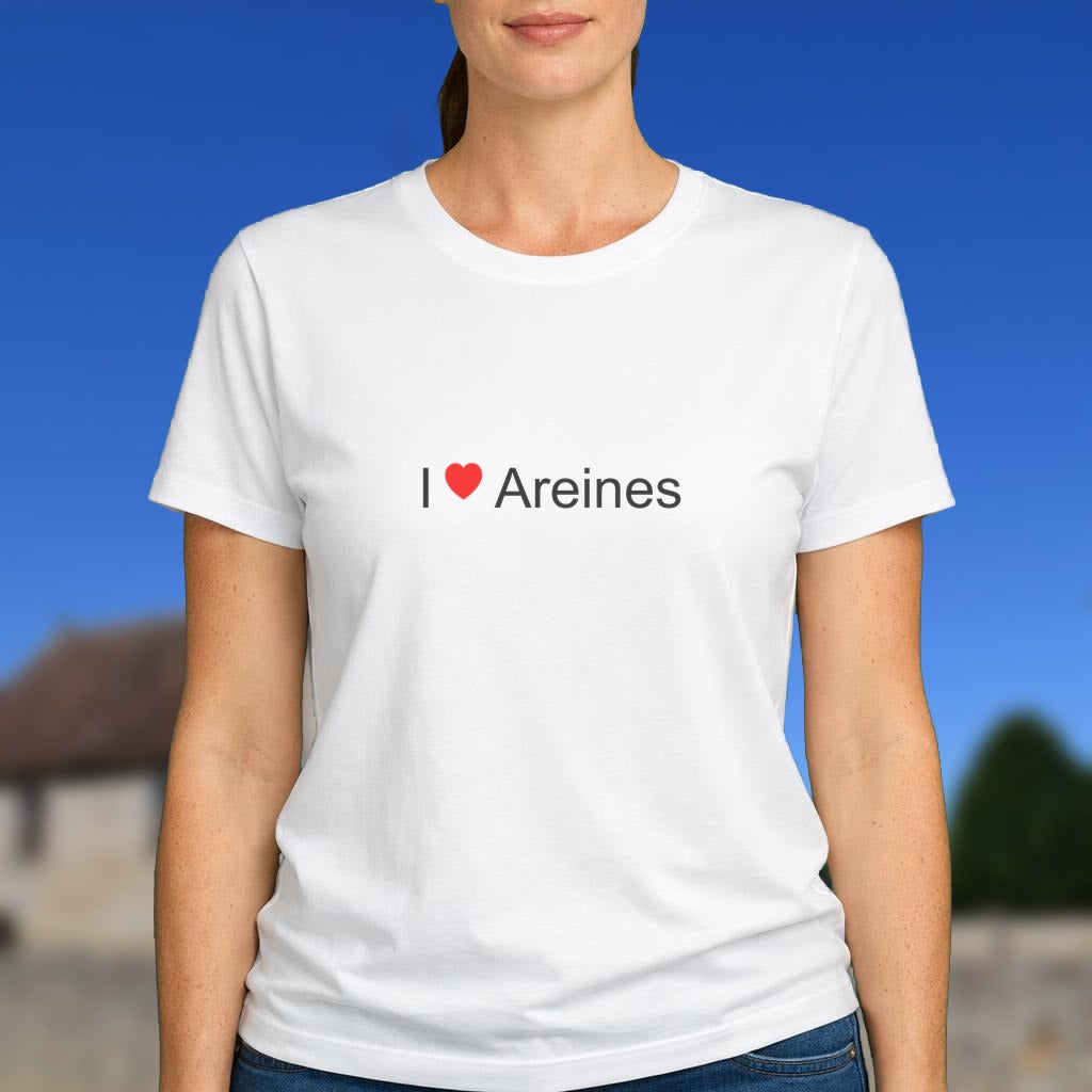 T-shirt I love areines