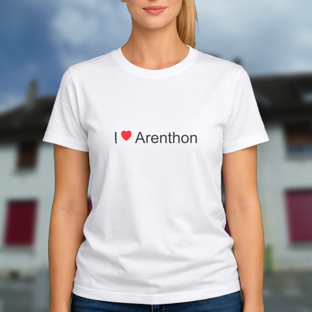 T-shirt I love arenthon