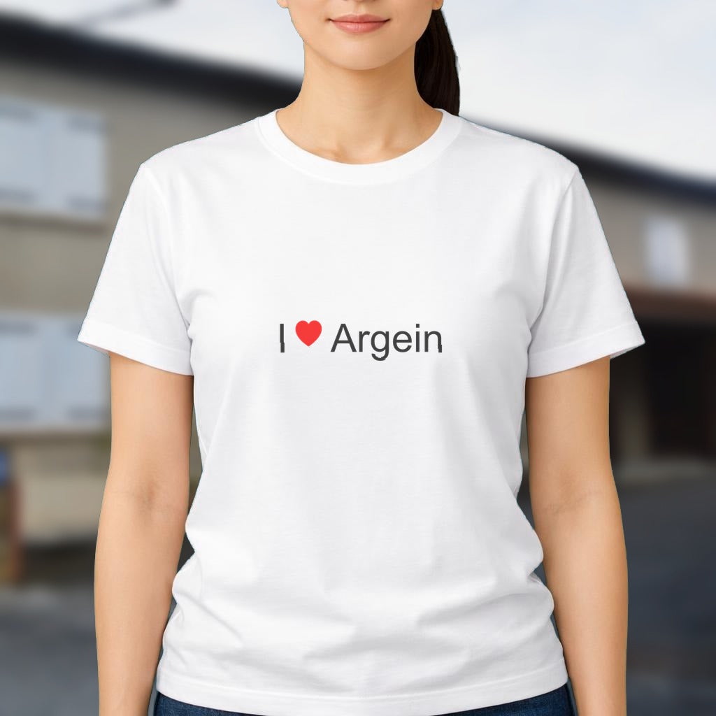 T-shirt I love argein