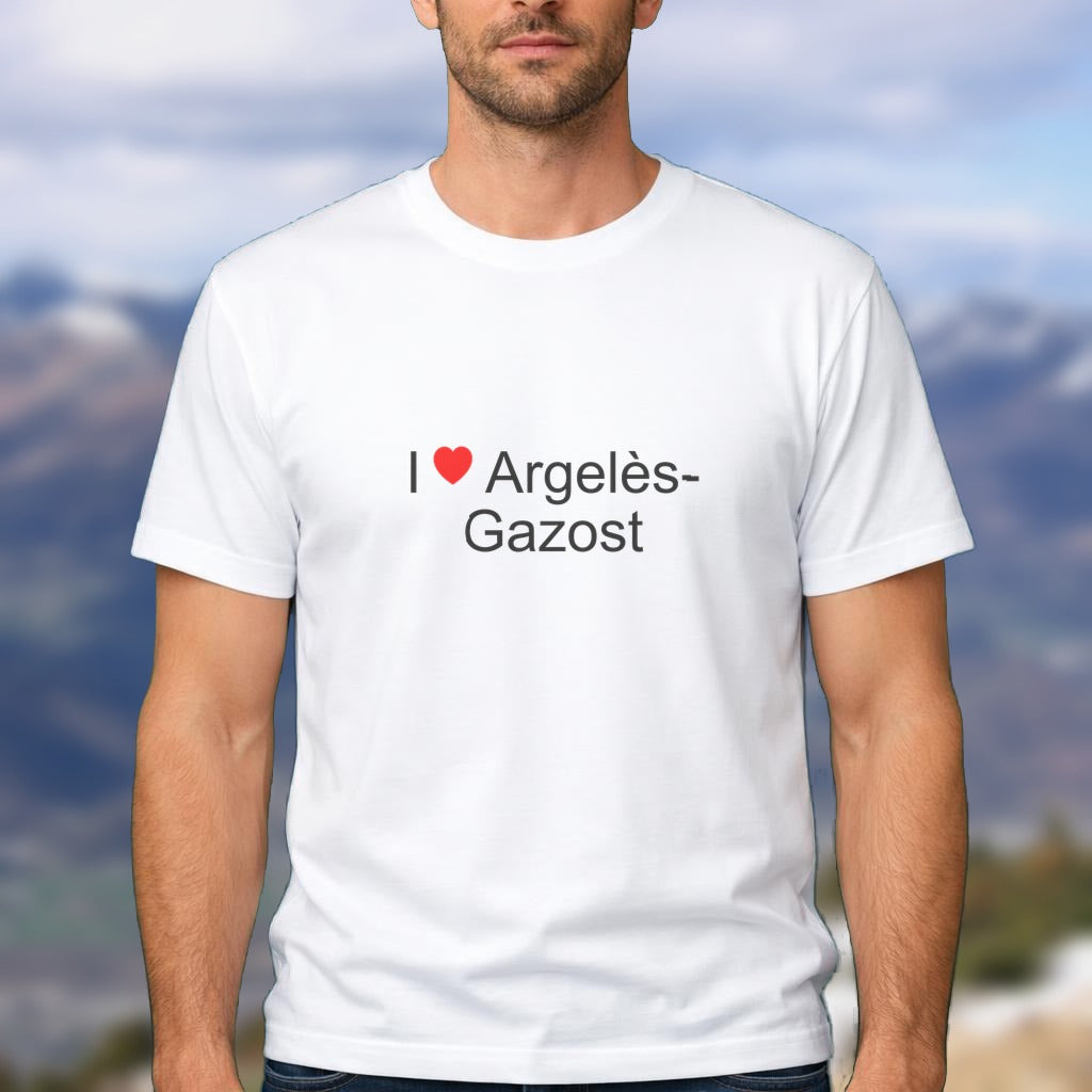 T-shirt I love argelès-gazost