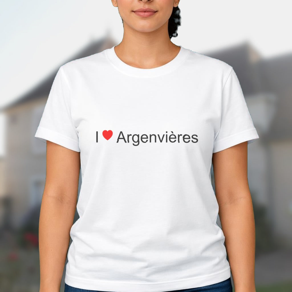 T-shirt I love argenvières