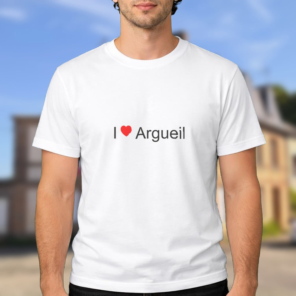 T-shirt I love argueil