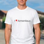 T-shirt I love armentieux