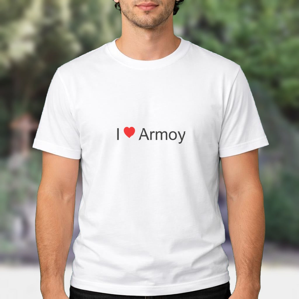 T-shirt I love armoy