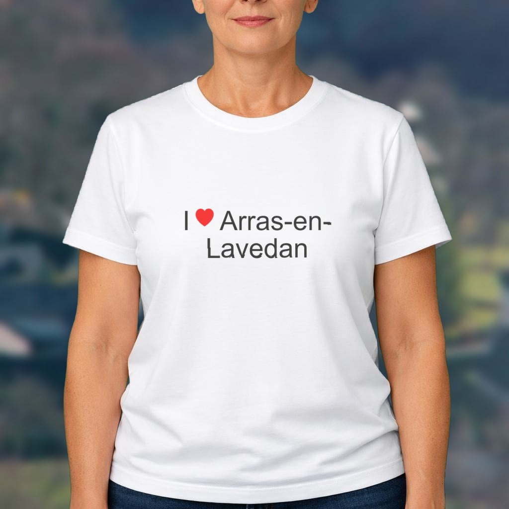 T-shirt I love arras-en-lavedan