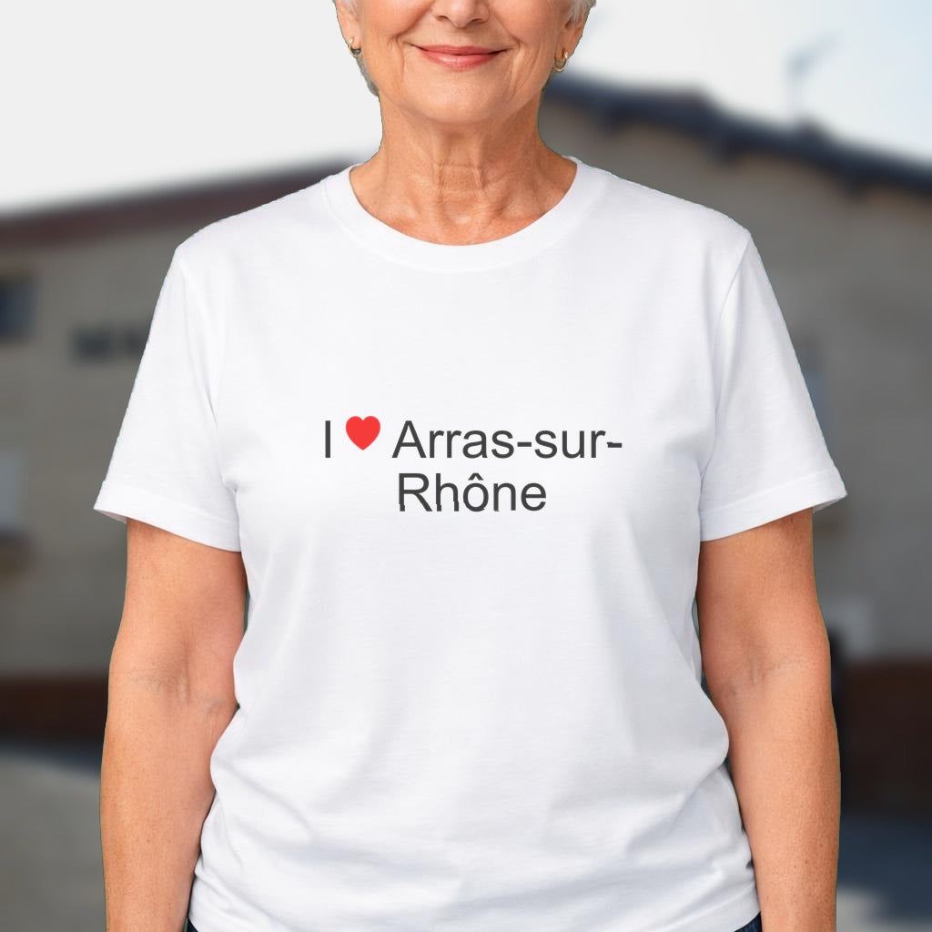 T-shirt I love arras-sur-rhône