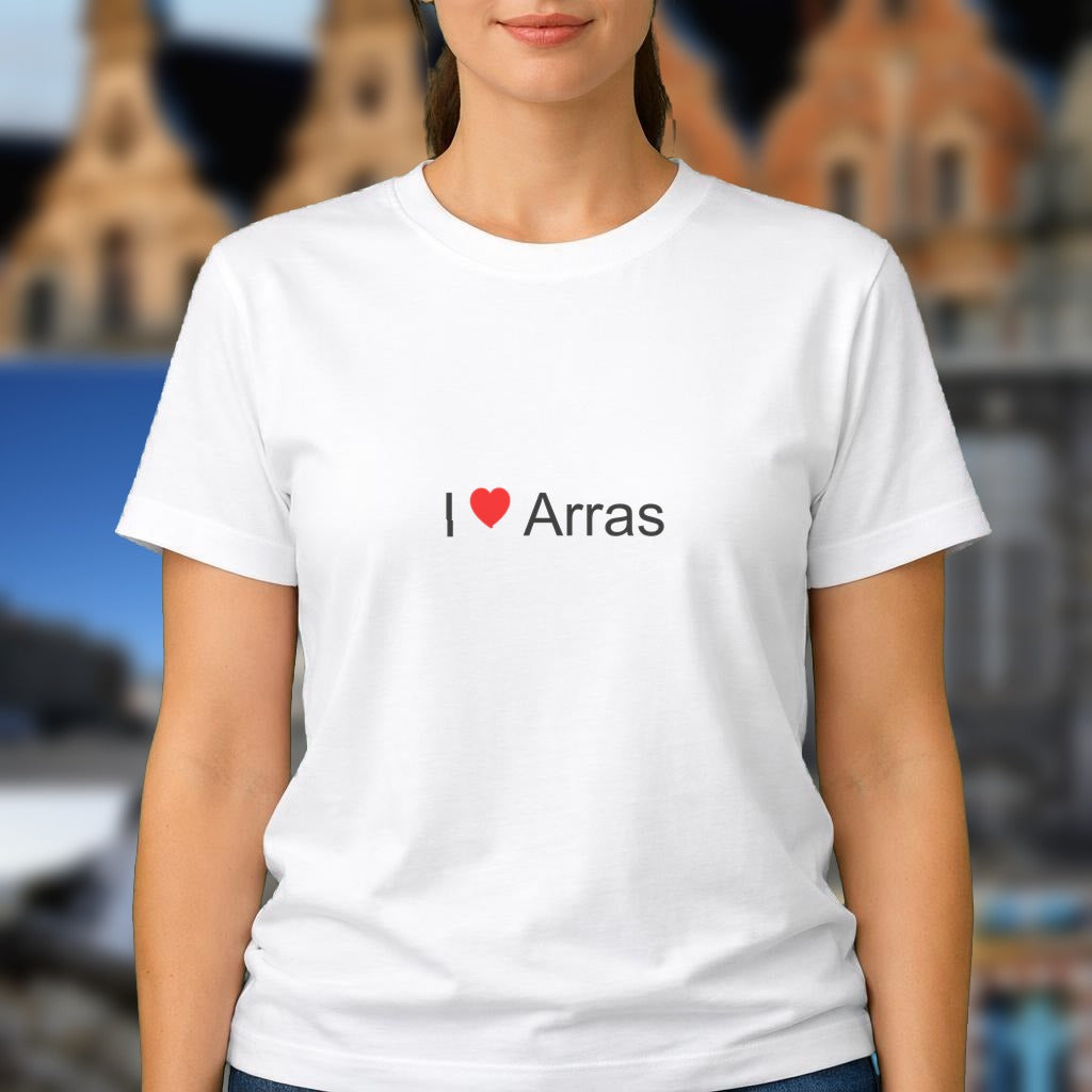 T-shirt I love arras