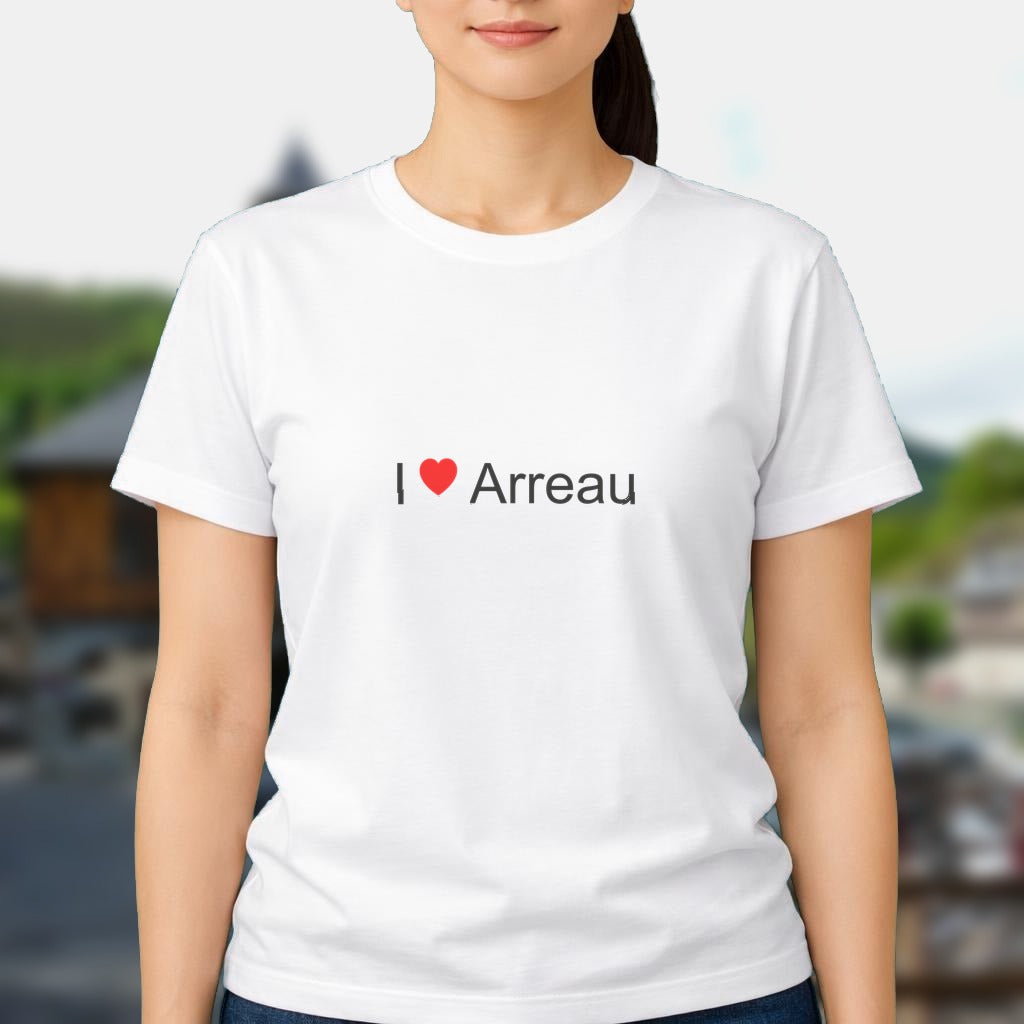 T-shirt I love arreau