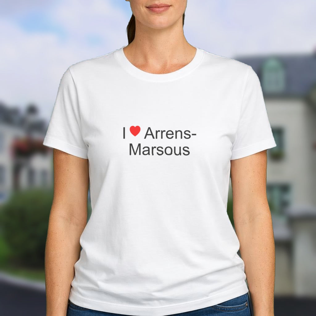 T-shirt I love arrens-marsous