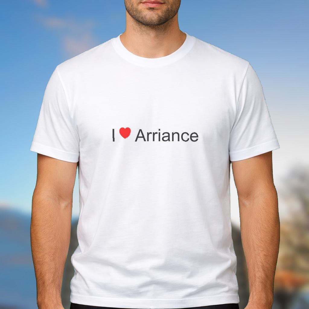 T-shirt I love arriance