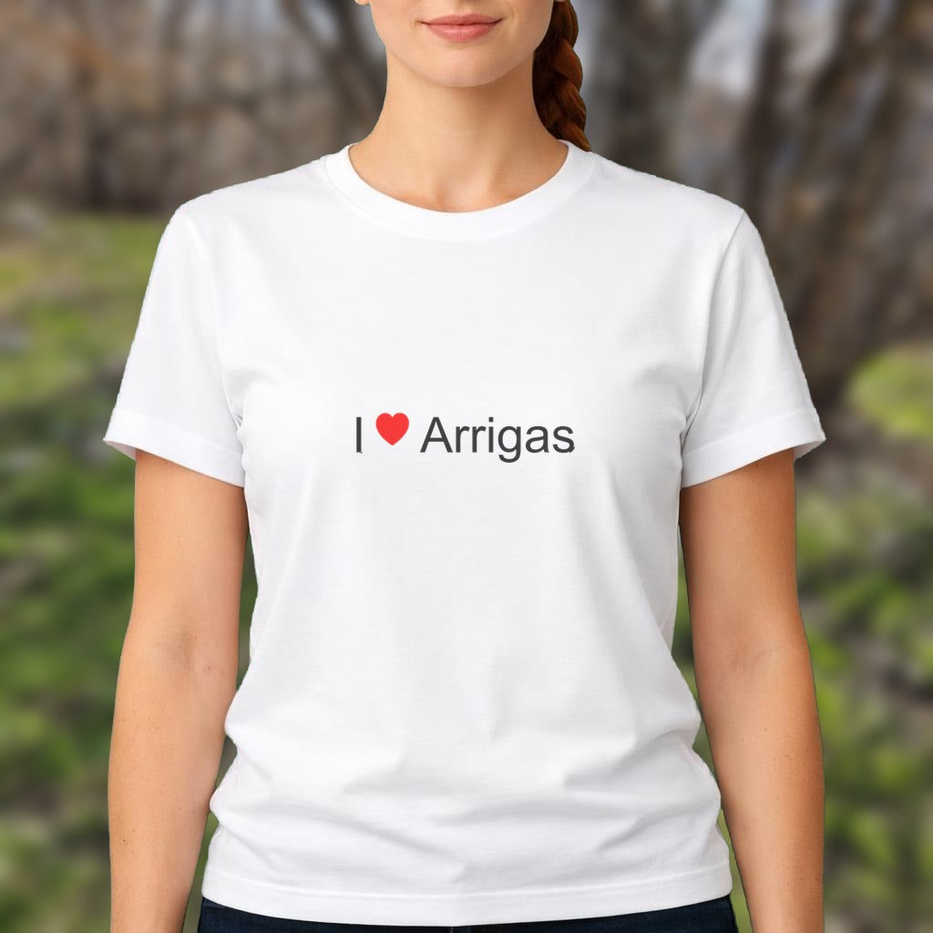 T-shirt I love arrigas
