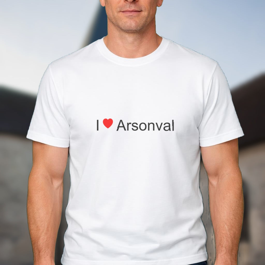 T-shirt I love arsonval