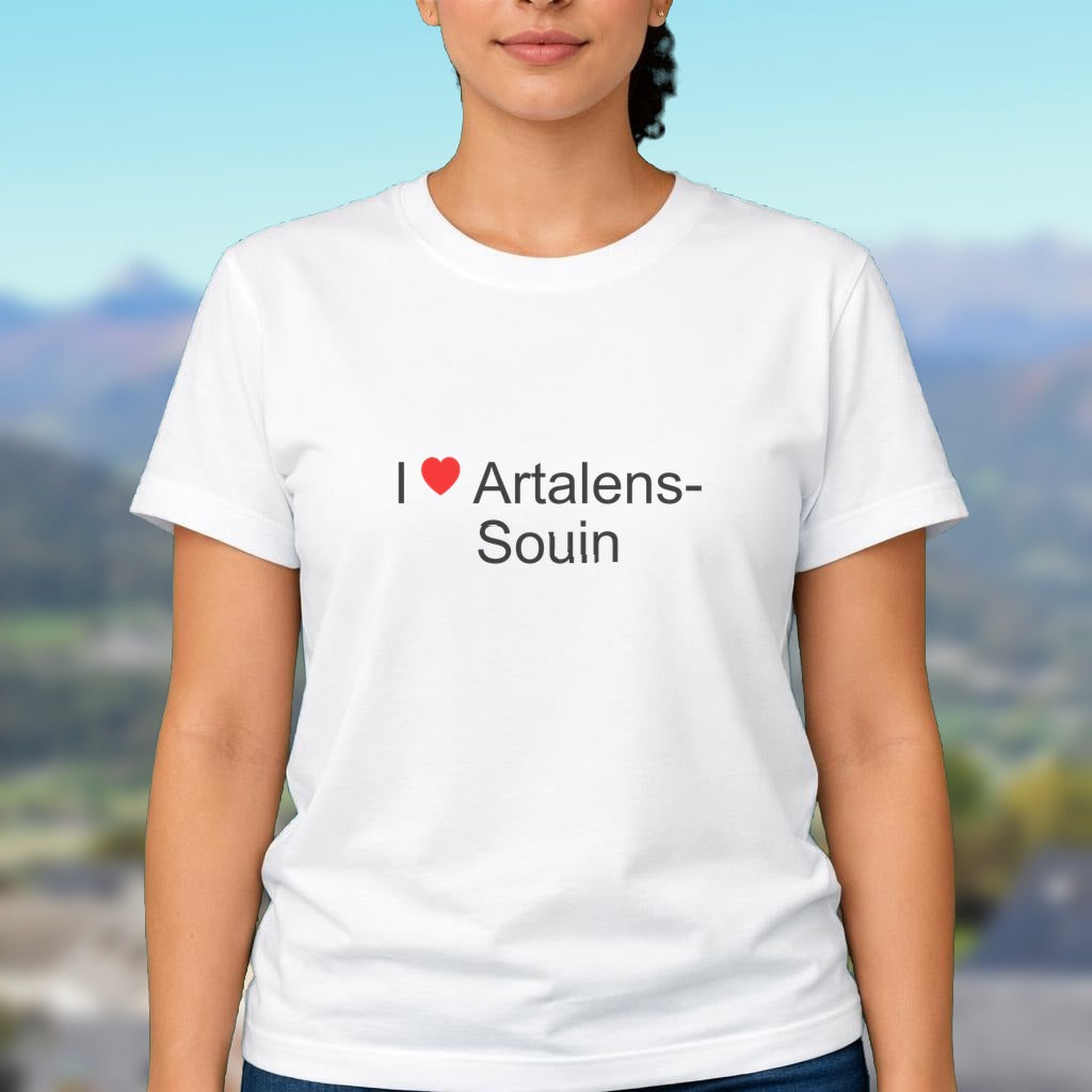 T-shirt I love artalens-souin