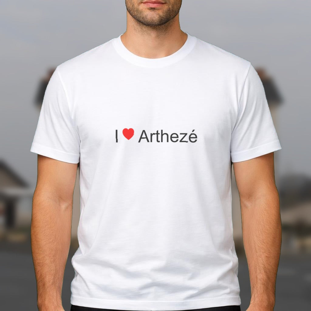 T-shirt I love arthezé