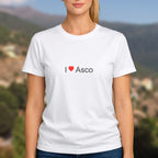 T-shirt I love asco