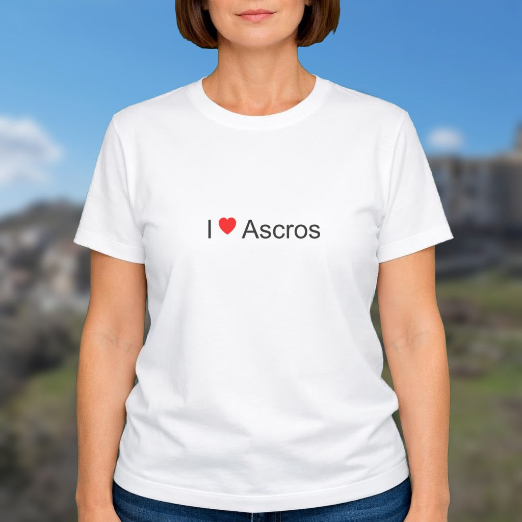 T-shirt I love ascros