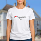 T-shirt I love aspach-le-bas