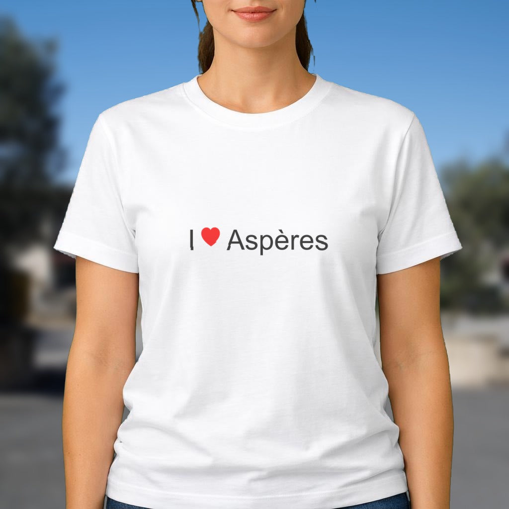 T-shirt I love aspères