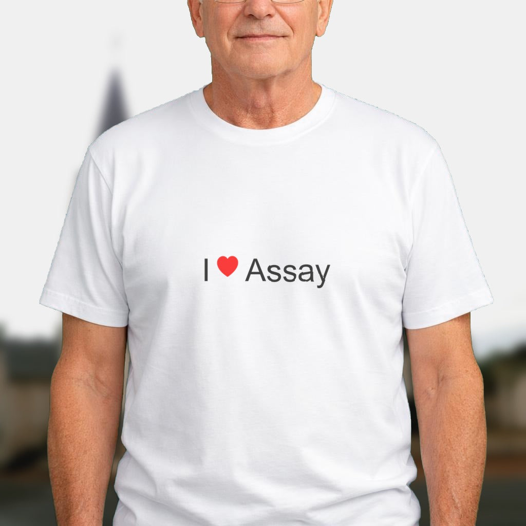 T-shirt I love assay