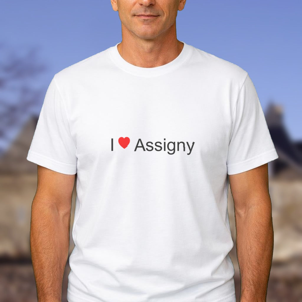 T-shirt I love assigny