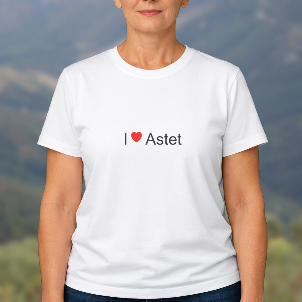 T-shirt I love astet