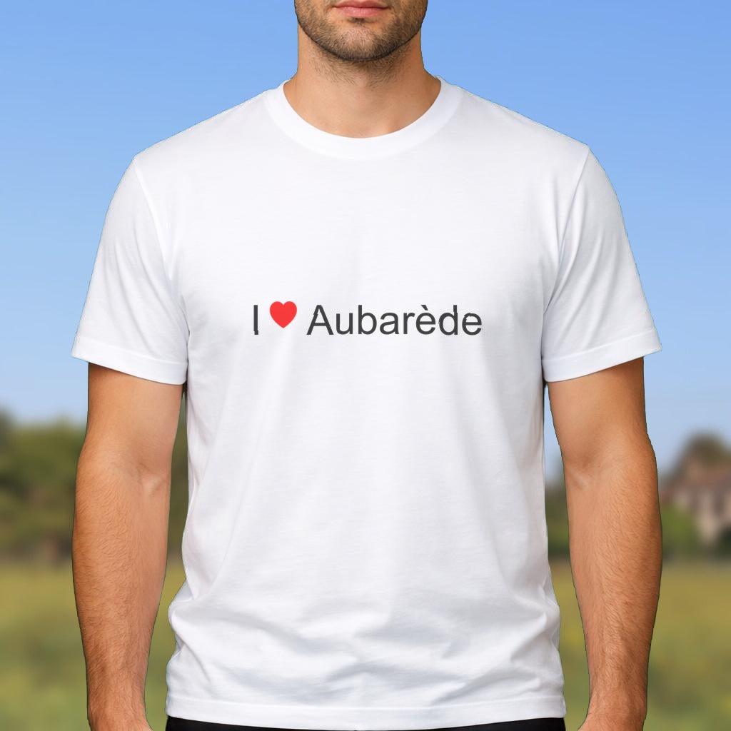 T-shirt I love aubarède