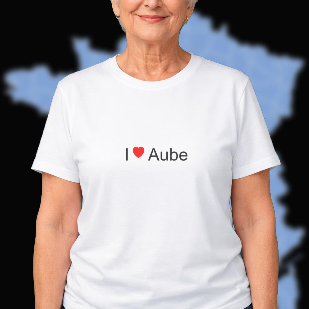 T-shirt I love aube