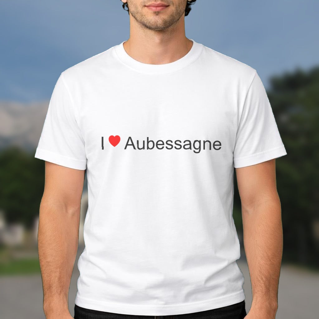 T-shirt I love aubessagne