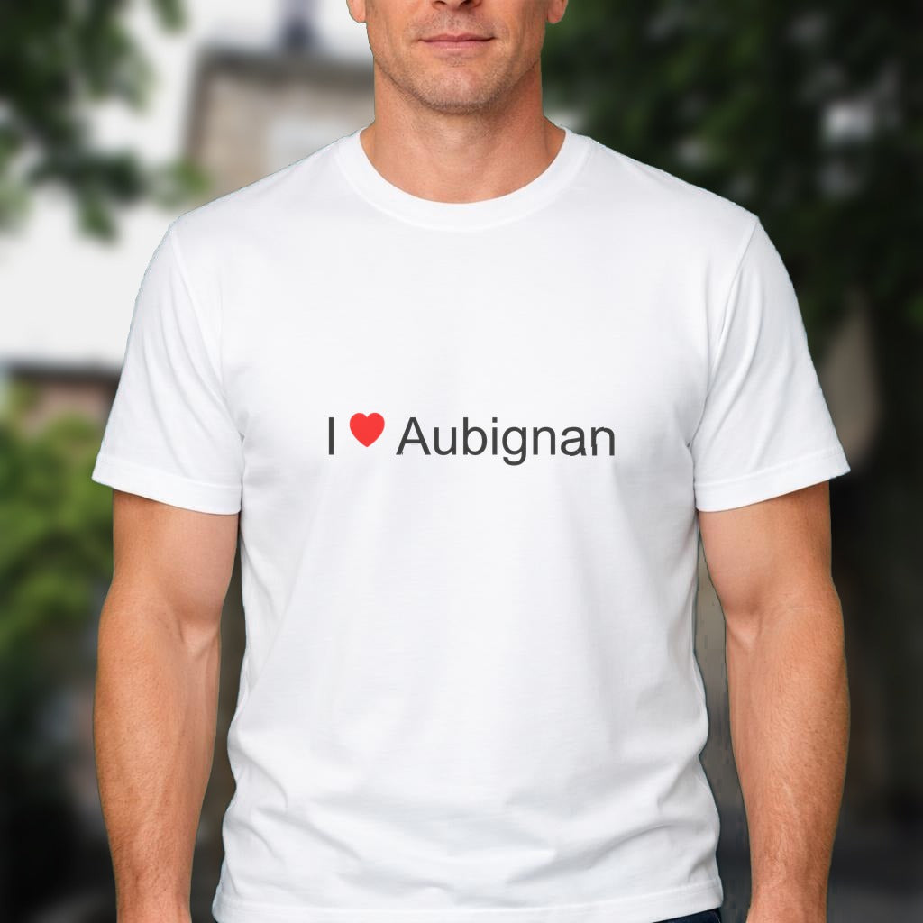 T-shirt I love aubignan