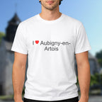 T-shirt I love aubigny-en-artois