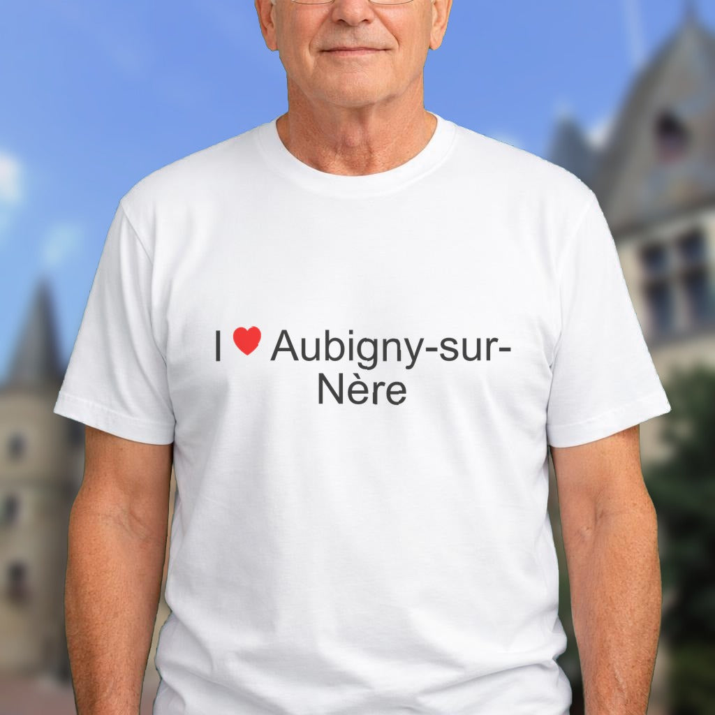 T-shirt I love aubigny-sur-nère