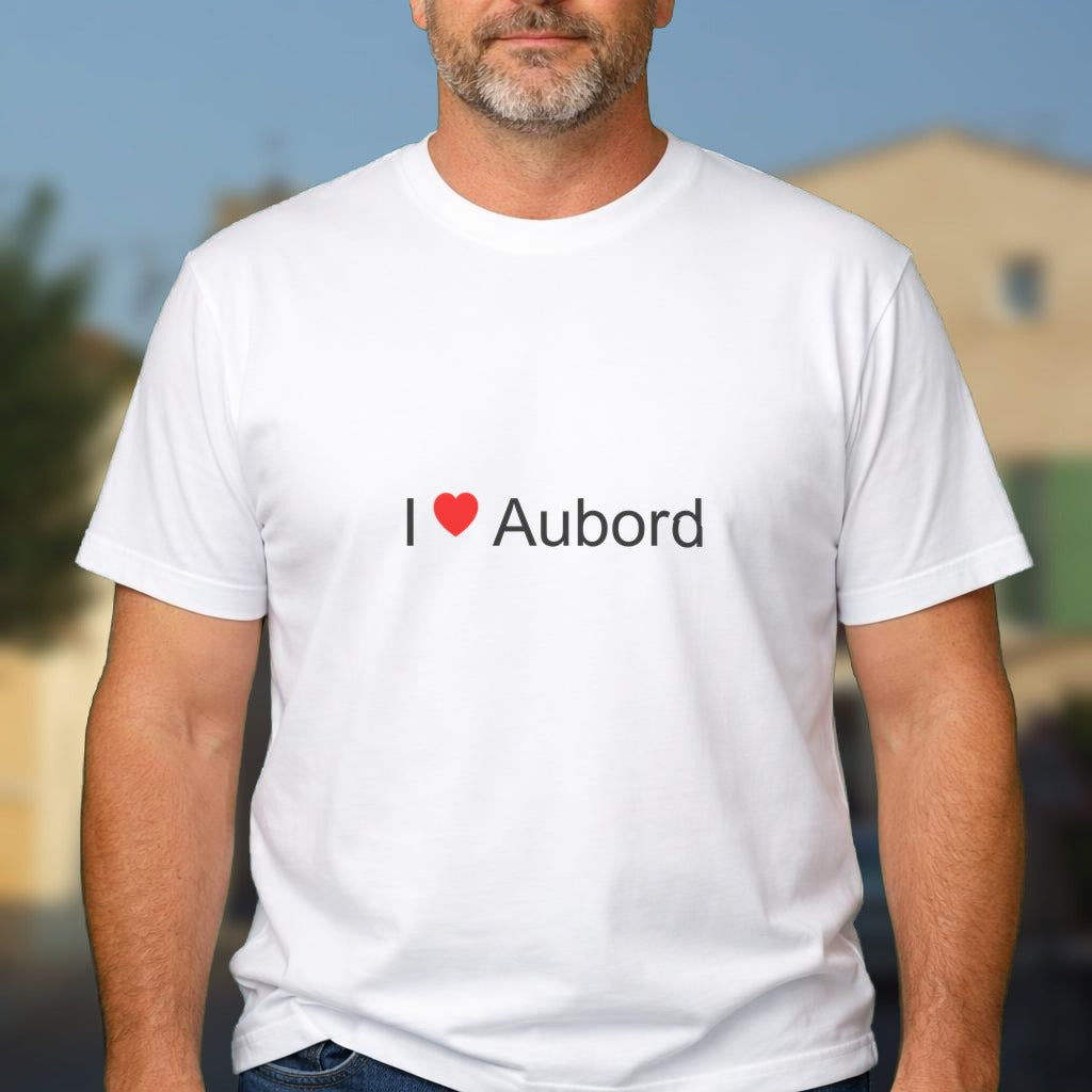 T-shirt I love aubord
