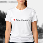 T-shirt I love aubussargues