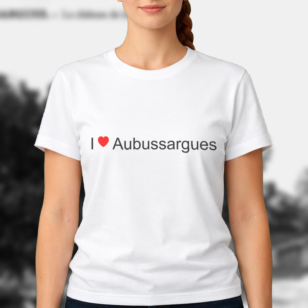 T-shirt I love aubussargues