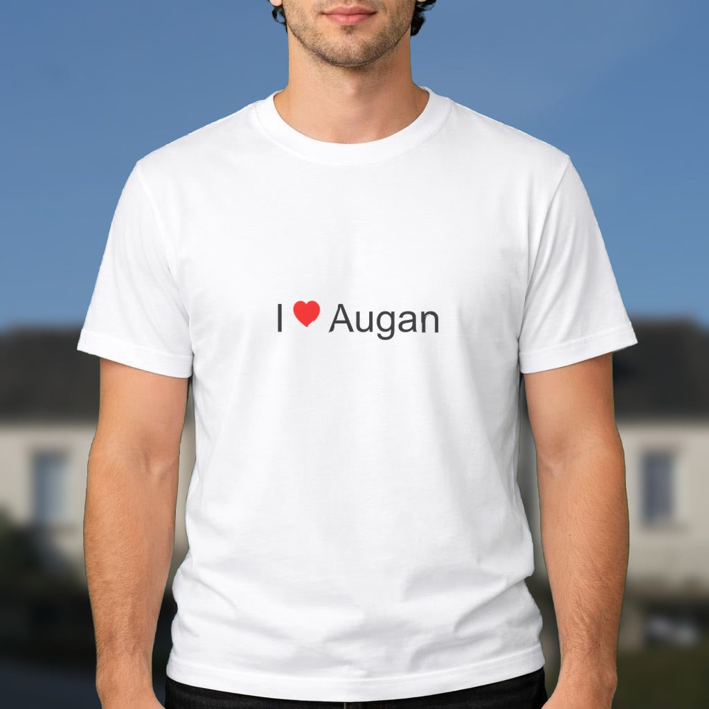 T-shirt I love augan