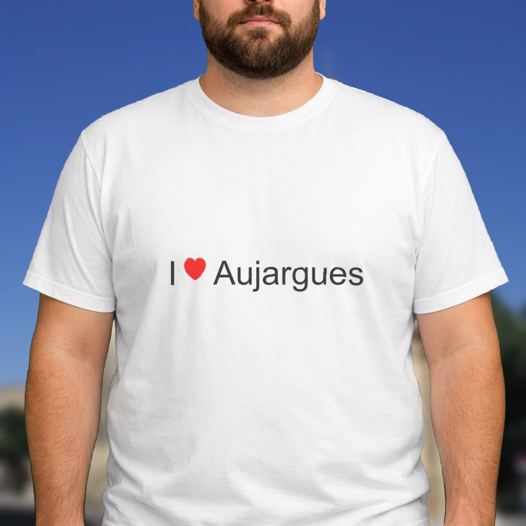 T-shirt I love aujargues