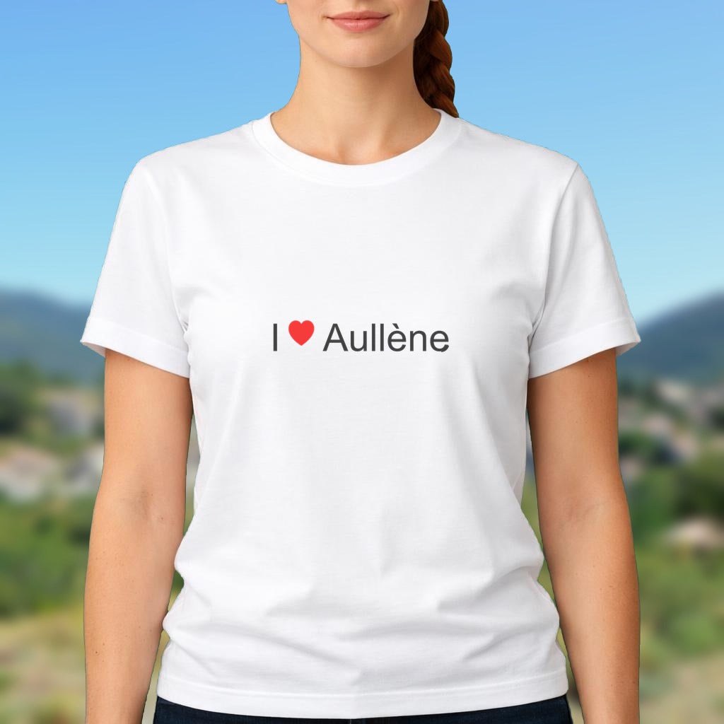 T-shirt I love aullène