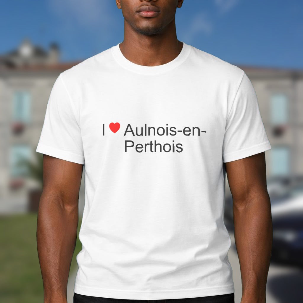 T-shirt I love aulnois-en-perthois