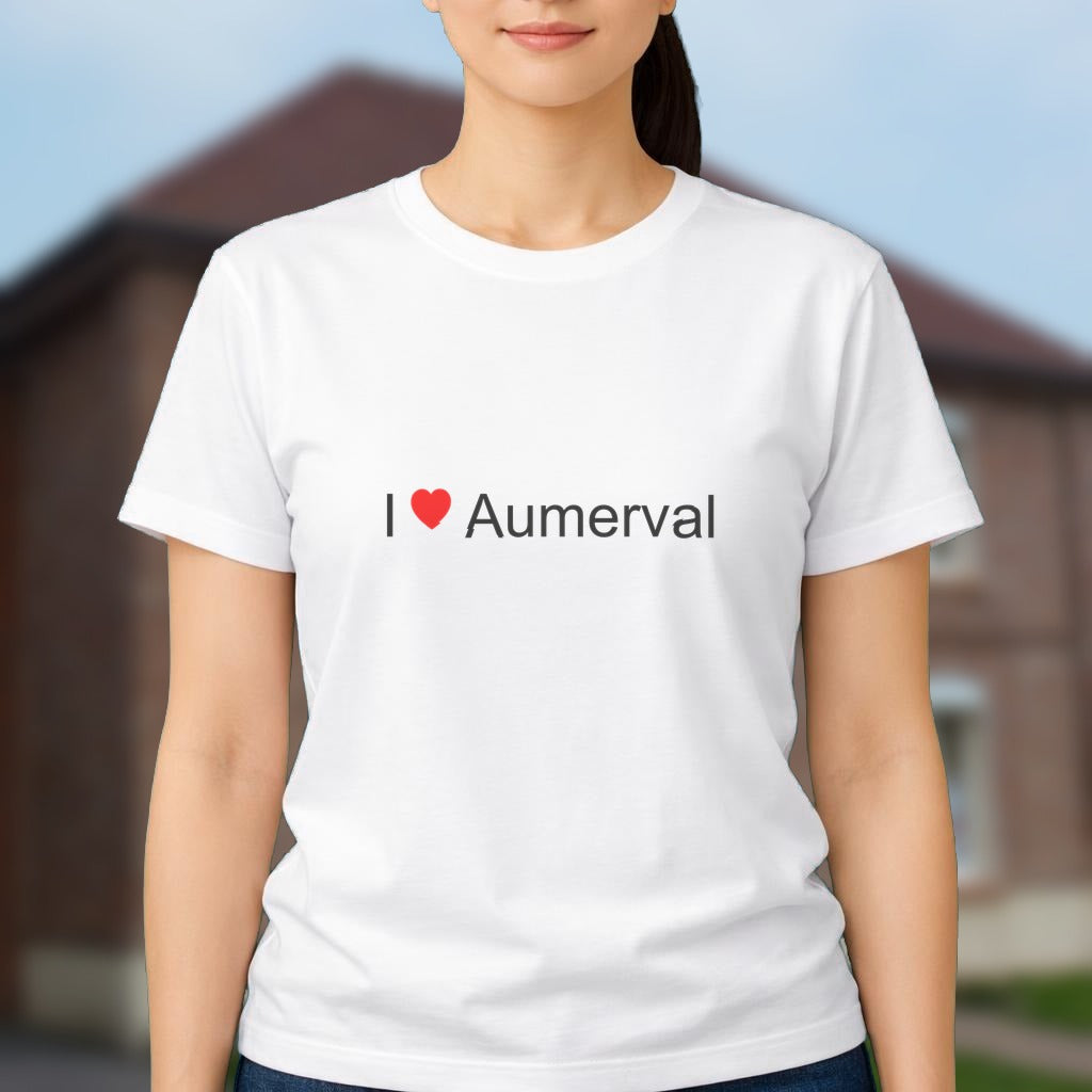 T-shirt I love aumerval