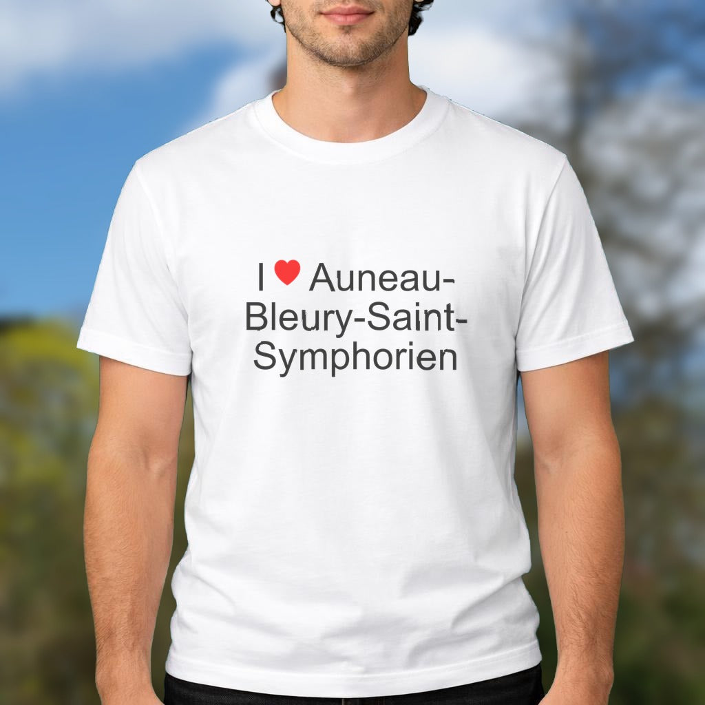 T-shirt I love auneau-bleury-saint-symphorien