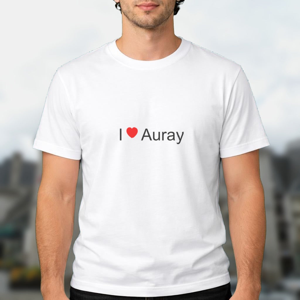 T-shirt I love auray
