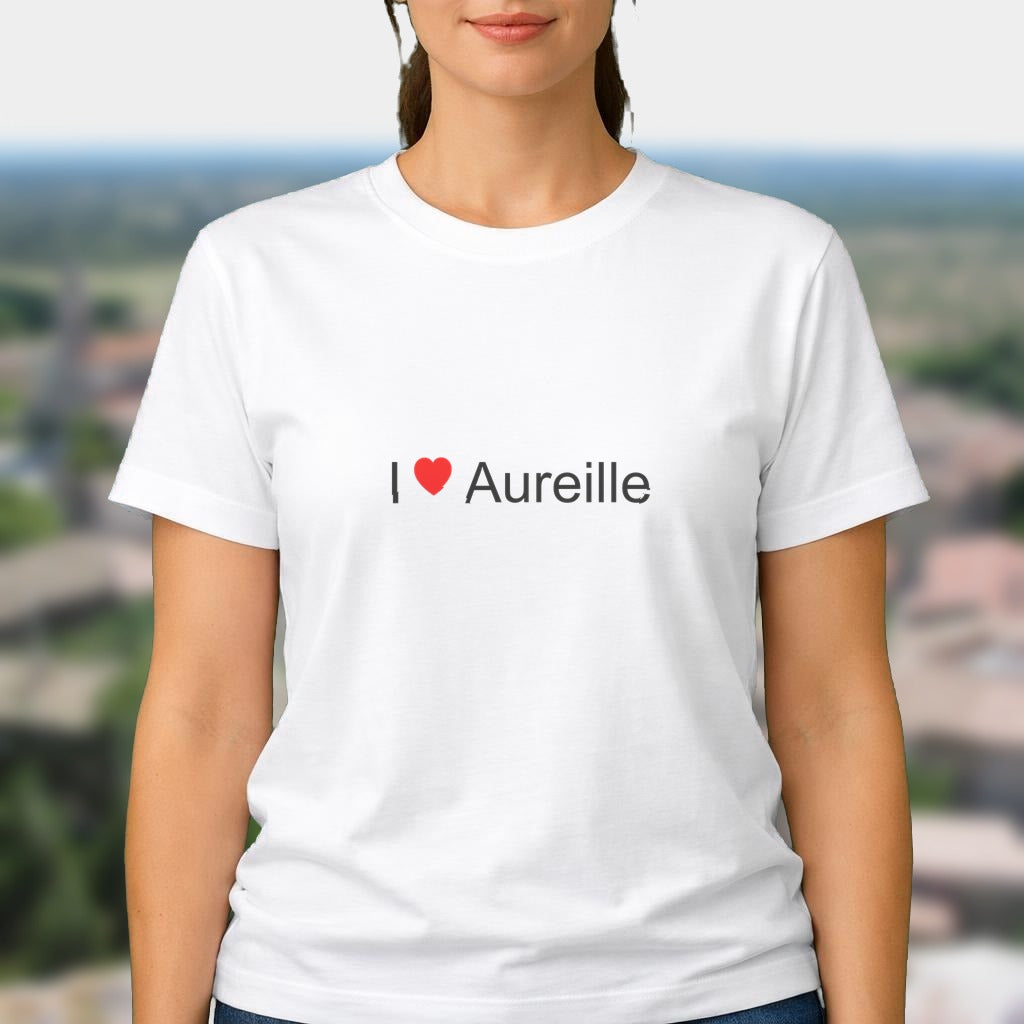 T-shirt I love aureille